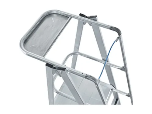 Platformladder Aluminium Bordes H X B X D 2100X 600X 630Mm 8Treden
