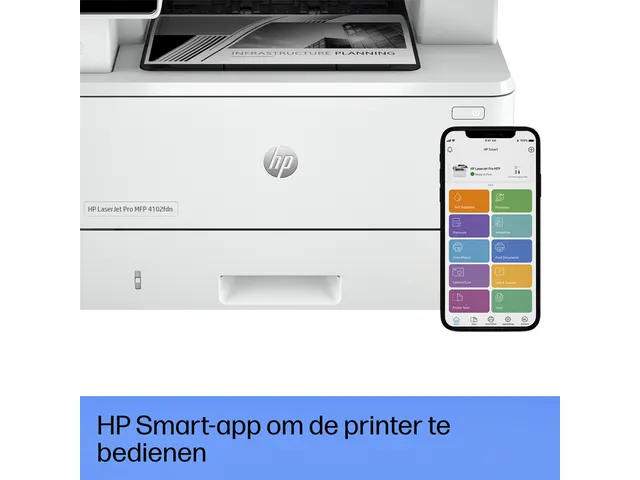 Multifunctional Laserprinter HP laserjet 4102fdn