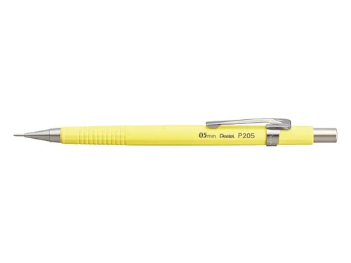 Pentel P205 Vulpotlood 0.5mm Pastel Geel