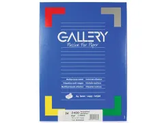 Gallery Witte Etiketten 70x37mm