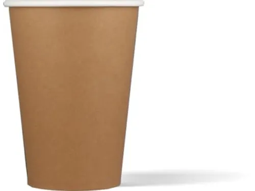 Koffiebeker Karton Kraft Bruin 180ml PE coating 100 Stuks