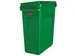 Slim Jim Afvalcontainer Met Luchtsleuven 60 Liter Groen