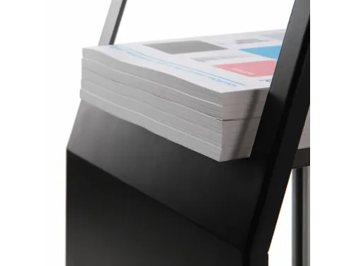 Catalogus Standaard Slim A4 Zwart