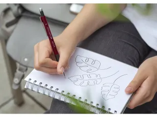 Vulpotlood Faber-Castell GRIP 1347 0,7mm rood - 3