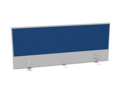 opzetpaneel bureau aanbouw achter MP-lichtgrijs BN6016-blauw 1400mm