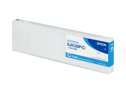 SJIC26P(C): Ink cartridge for ColorWorks C7500 (Cyan)