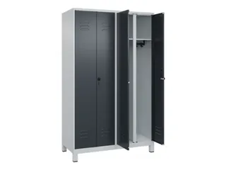 locker voor scheiding van kleding,HxBxD 1950x1200x500mm,4vak - 2
