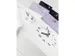 Wandklok NeXtime Twitter 21,5x41,5 cm zwart