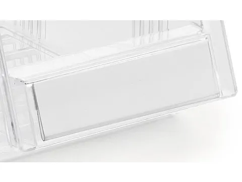 Zelfklevende Etiketten Met Folie Voor Transparante Zichtbakken 186mm