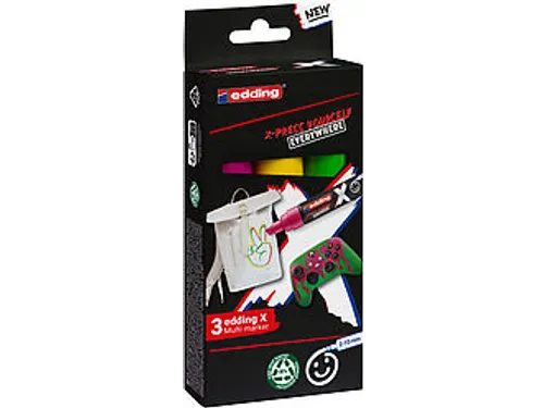 Edding 6900 X multi marker set candy color 3 stuks
