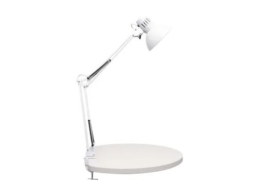 Bureaulamp MAUL Study tafelklem excl.LED lamp E27 wit