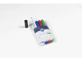 Boardmarker doos 4 stuks 2-3mm rond assorti - 1