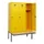 locker met bank,HxBxD 1950x1200x815mm,3vak,vak B 400mm,draaigrendel