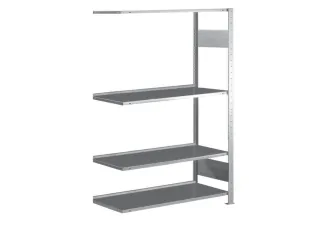 Inhaakstelling Aanslagrand Aanbouwveld 1850x1000x300mm 4legborden - 1