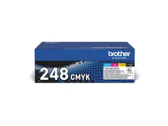 Toner Brother TN-248VAL zwart en kleur