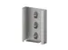 CMT Swoosh handschoendispenser Trio in breedte verstelbaar RVS