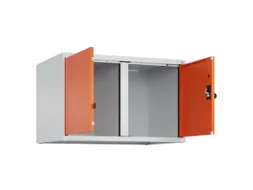 opzetkast,v. locker voor scheiding van kleding,2vak.,vak B 400mm
