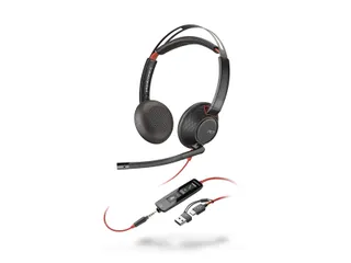 Headset HP POLY Blackwire 5220 Stereo USB-C met 3.5 mm plug - 2