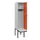 locker met bank,HxBxD 1950x400x815mm,1vak,vak B 400mm,draaigrendel
