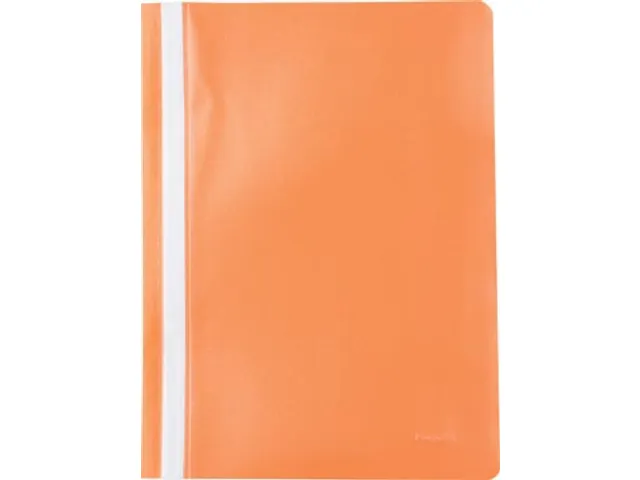 snelhechtmap ft A4 PP oranje, pak van 5 stuks