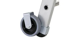 Jeu de roulettes p. plateforme de travail plastique