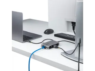 USB-C Multiport Adapter 4K 60Hz HDMI DP 100W PD 3x USB Hub - 10