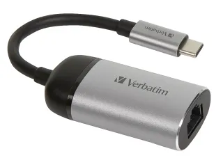 USB-C/Gigabit Ethernet 0,10m 49146 zwart - 1