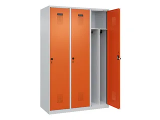 locker voor scheiding van kleding,HxBxD 1850x1200x500mm,3vak - 1