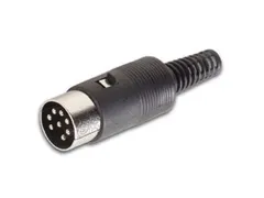 Mannelijke Audio Din Plug - 8P - Zwart