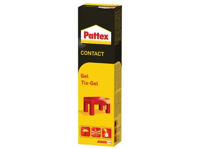 contactlijm Tix-Gel, tube van 125 g, op blister