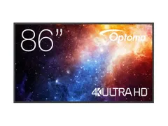 Optoma N3861K Flatscreen 86 Inch LED Wifi 450 cd/m² 4K Ultra HD Zwart