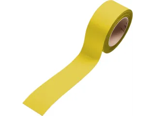 bord achterzijde magnetisch folie op rol H 10mm L 10m geel - 5