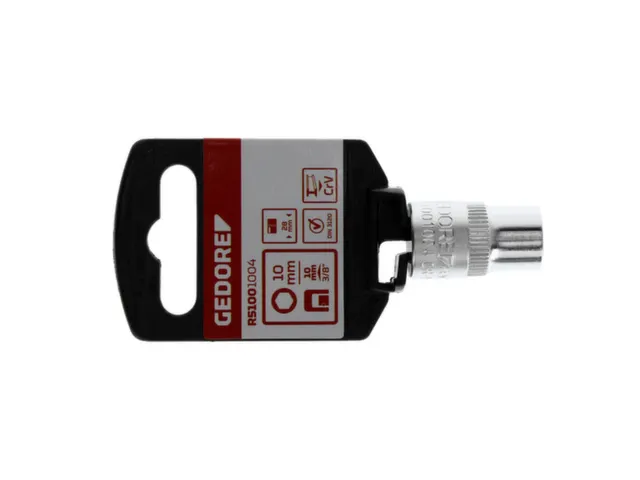 R51001004 Dopsleutelbit 3/8 inch zeskant 10mm lengte 28mm