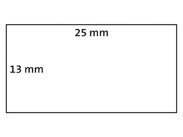 Etiket Dymo 11353 Labelprint 13x25mm S0722530