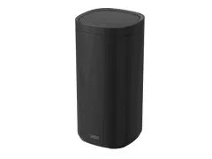 Afvalbak Desq 6130.09 Touch 30 liter RVS zwart