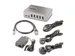 10-poorts USB-C hub desktop USB hub met 8x USB-A en 2x USB-C