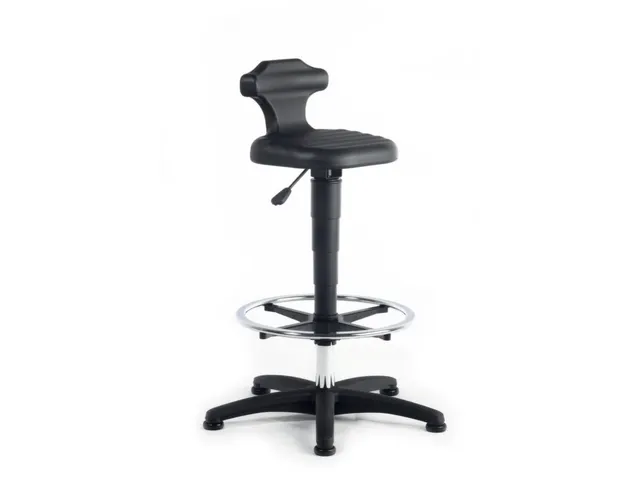 Siège assis-debout assise 510-780mm mousse PU noir