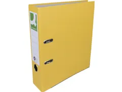 Ordner A4 Recycolor papier 80mm Geel