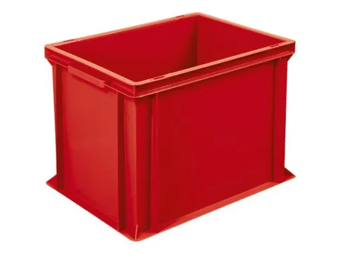 Euronorm Stapelkrat Hxlxb 320x400x300mm 31liter Rood