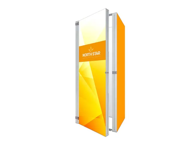 Ensemble de rangement Brightbox Pro Flex 100x300cm paroi stand LED