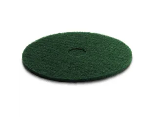 Pad,v. éénschijfsreinigingsmach.,5pads,Middelhard,Ø 432mm,groen - 3