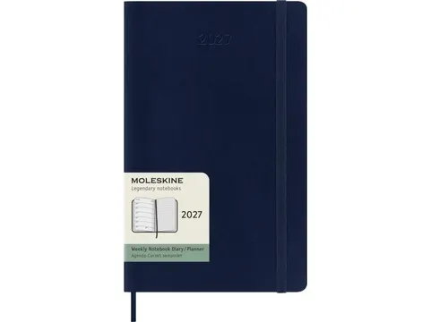 Agenda 2027 Moleskine 12 mois Planner Weekly 7 jours/1 page Large CS s