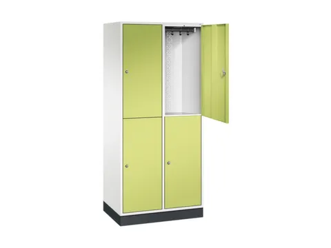 grootvolume garderobekast,HxBxD 1950x820x500mm,2x2vak.,vak B 360mm