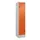 Z-garderobekast,HxBxD 1950x400x500mm,vak B 200/400mm,draaigrendel