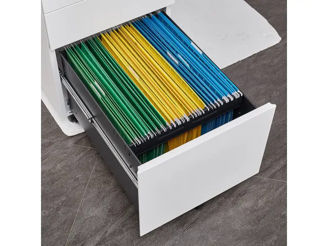 Ladeblok Verrijdbaar Wit