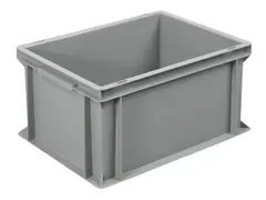 Euronorm Stapelkrat Pe 220x400x300mm 20liter Grijs