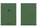 Business cahier, ft A4, 144 pages, ligné, vert