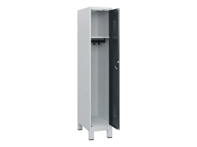 schoollocker,HxBxD 1630x300x500mm,1vak,vak B 300mm,cil.-slot,voeten