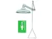 Douche d'urgence 8123H horizontale pomme de douche inox