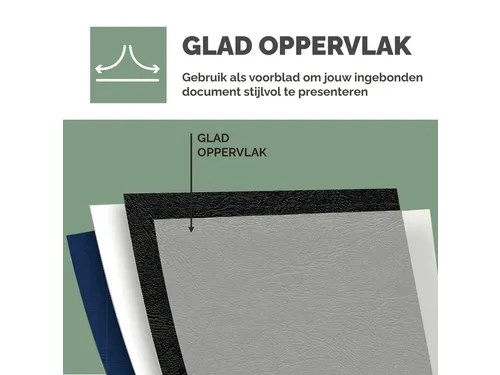 Voorblad Fellowes A4 FSC translucent papier 150gram 50vel